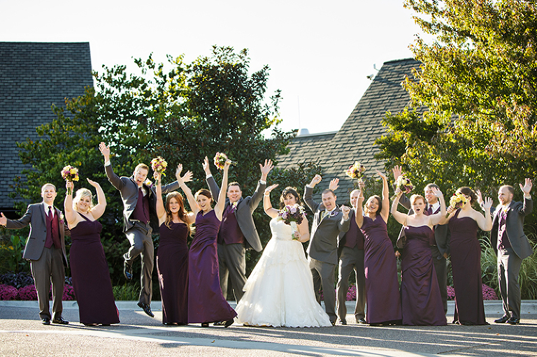 Kansas City wedding in Autumn