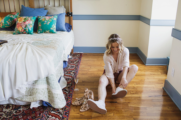 Modern wedding at Mildale Farm