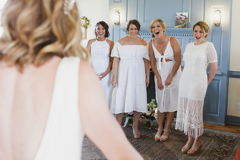 Modern wedding at Mildale Farm