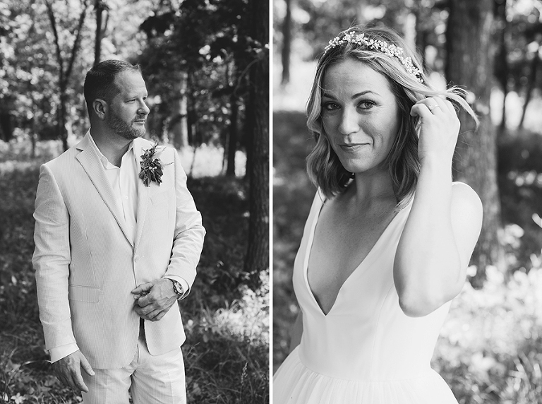 Modern wedding at Mildale Farm