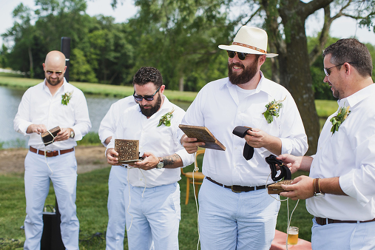 Modern wedding at Mildale Farm
