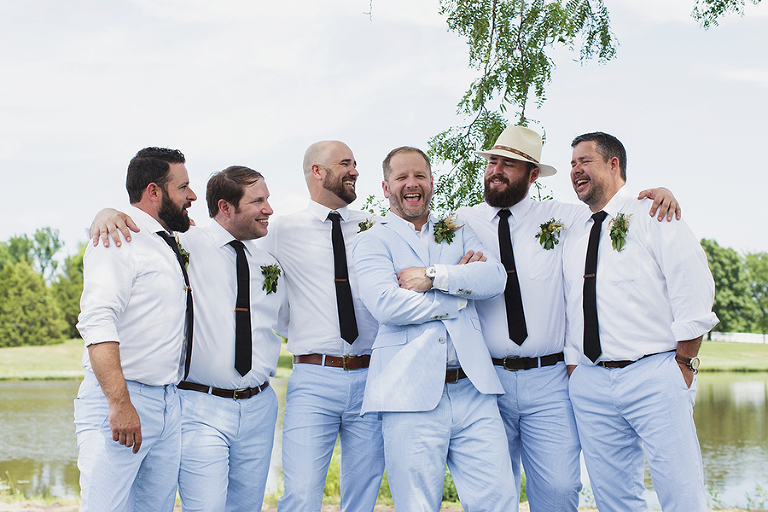 Modern wedding at Mildale Farm