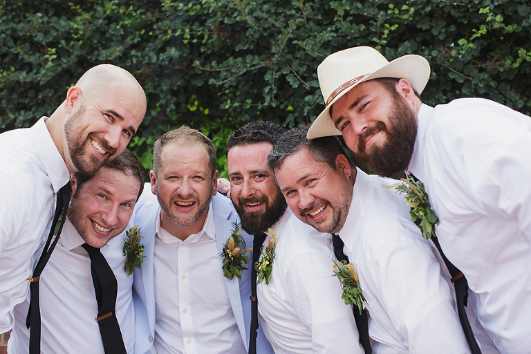 Modern wedding at Mildale Farm