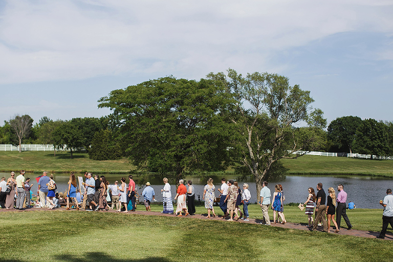 Modern wedding at Mildale Farm