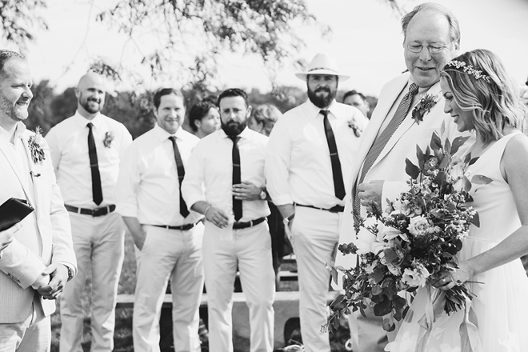 Modern wedding at Mildale Farm