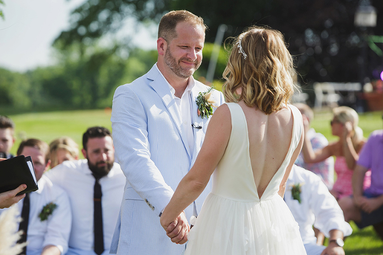 Modern wedding at Mildale Farm