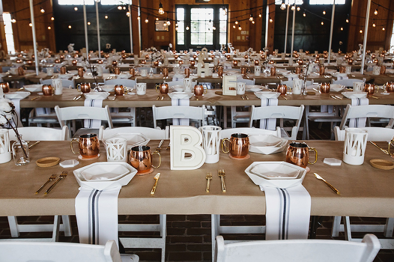 Modern wedding at Mildale Farm