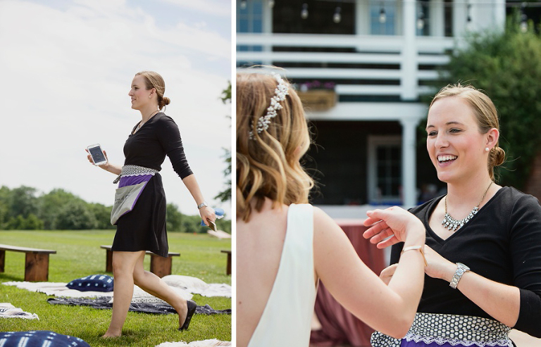 Modern wedding at Mildale Farm